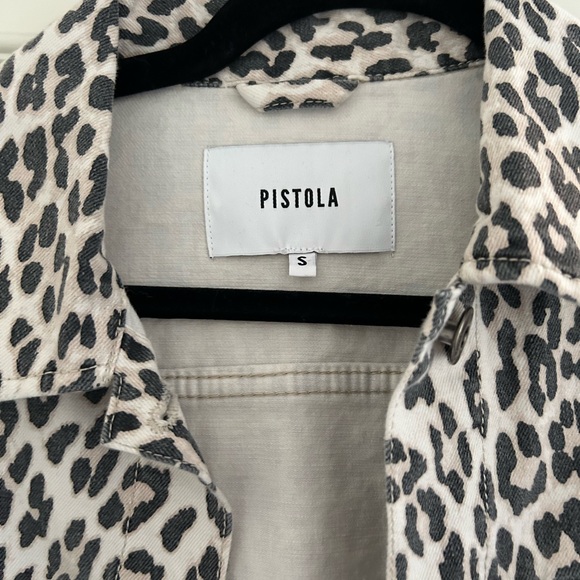 Pistola Cheetah Print Jacket. Size S. Worn once - Picture 2 of 2